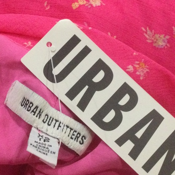 Urban Outfitters Lola Chiffon Ruffle Mini Dress - Picture 8 of 9